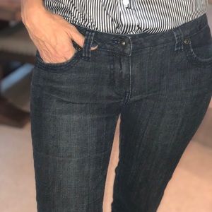 Forever 21 dark denim slim fit skinny jeans
